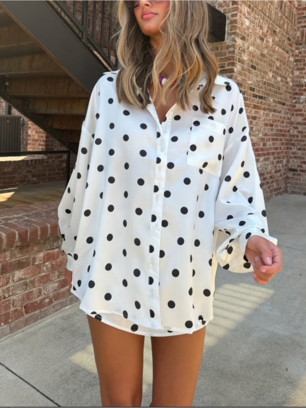 Needii Polka Dot Skirt Set